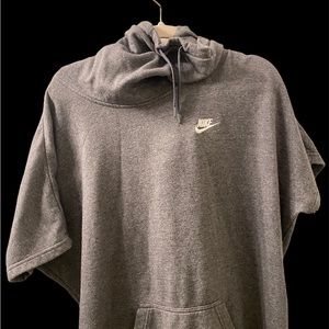 Nike sweatshirt cut off.